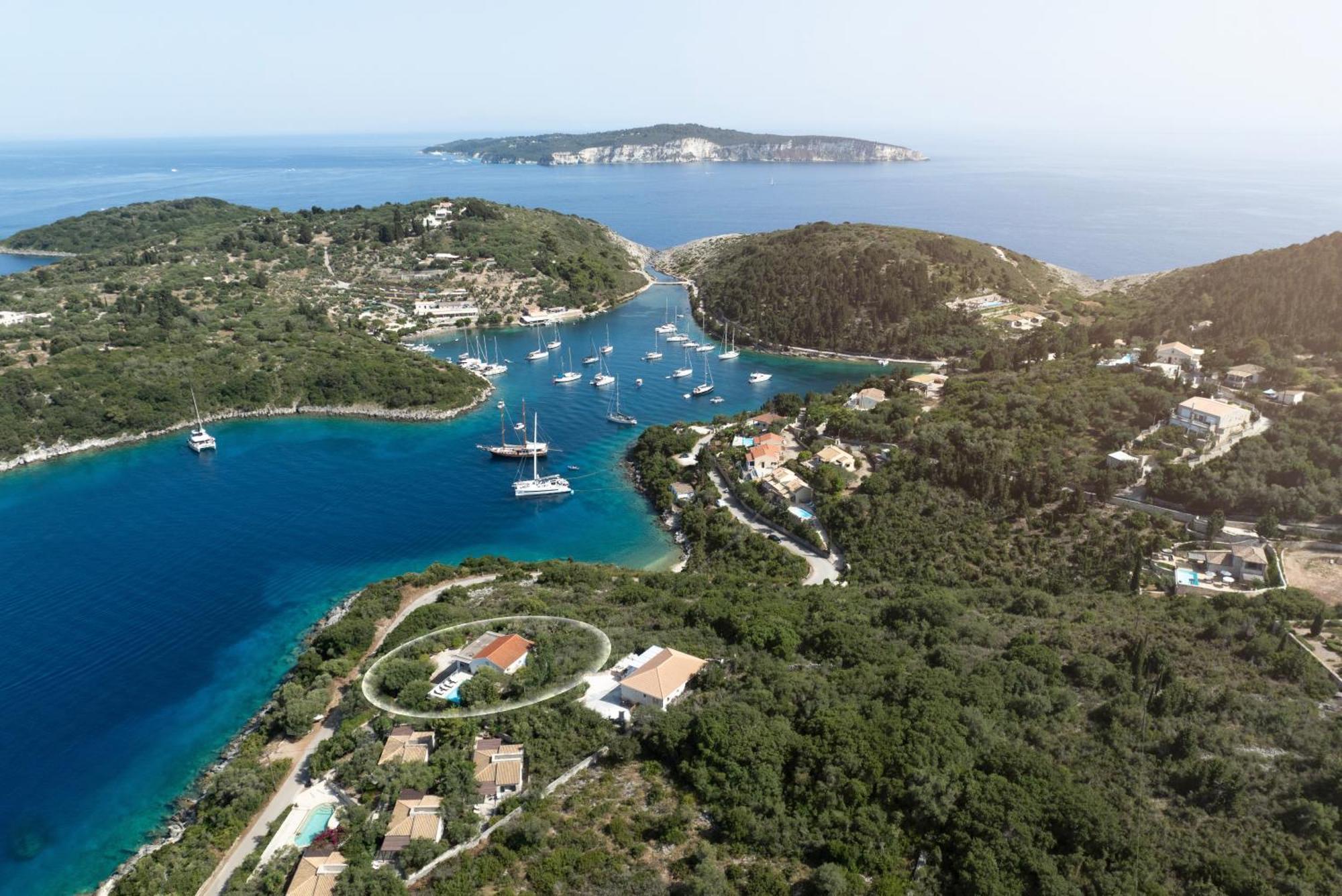 Lioniskari Seaviews - Paxoi'S Private Pool Oasis Villa Porto Ozias Exterior photo