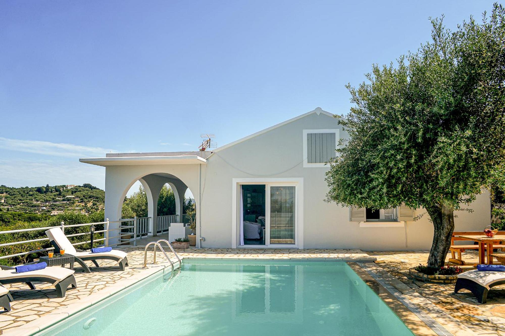 Lioniskari Seaviews - Paxoi'S Private Pool Oasis Villa Porto Ozias Exterior photo